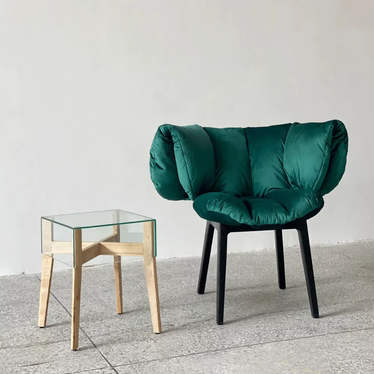 Дизайнерский Обеденный Зеленый Стул Yanshe Коллекции LaLume