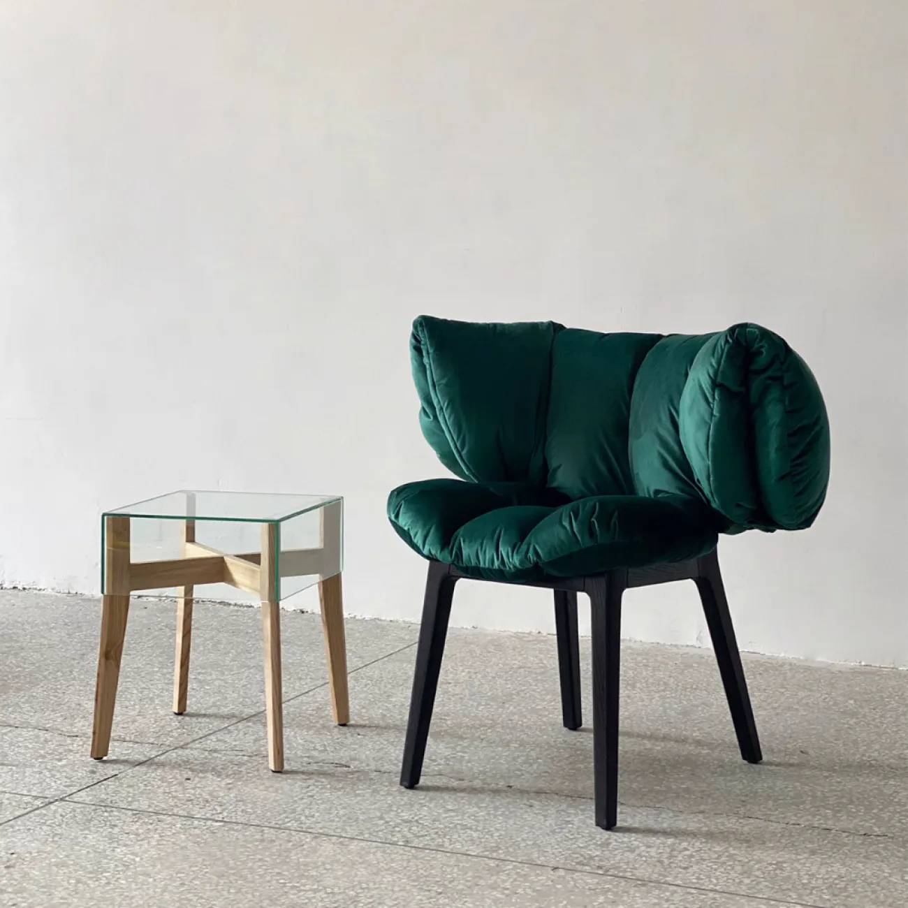 Дизайнерский Обеденный Зеленый Стул Yanshe Коллекции LaLume