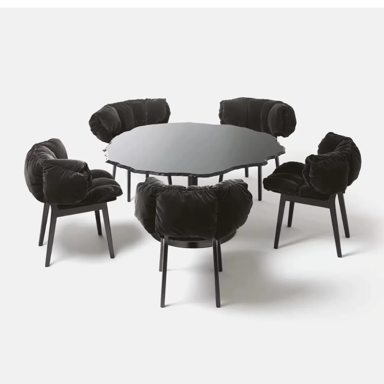 Дизайнерский Обеденный Зеленый Стул Yanshe Коллекции LaLume