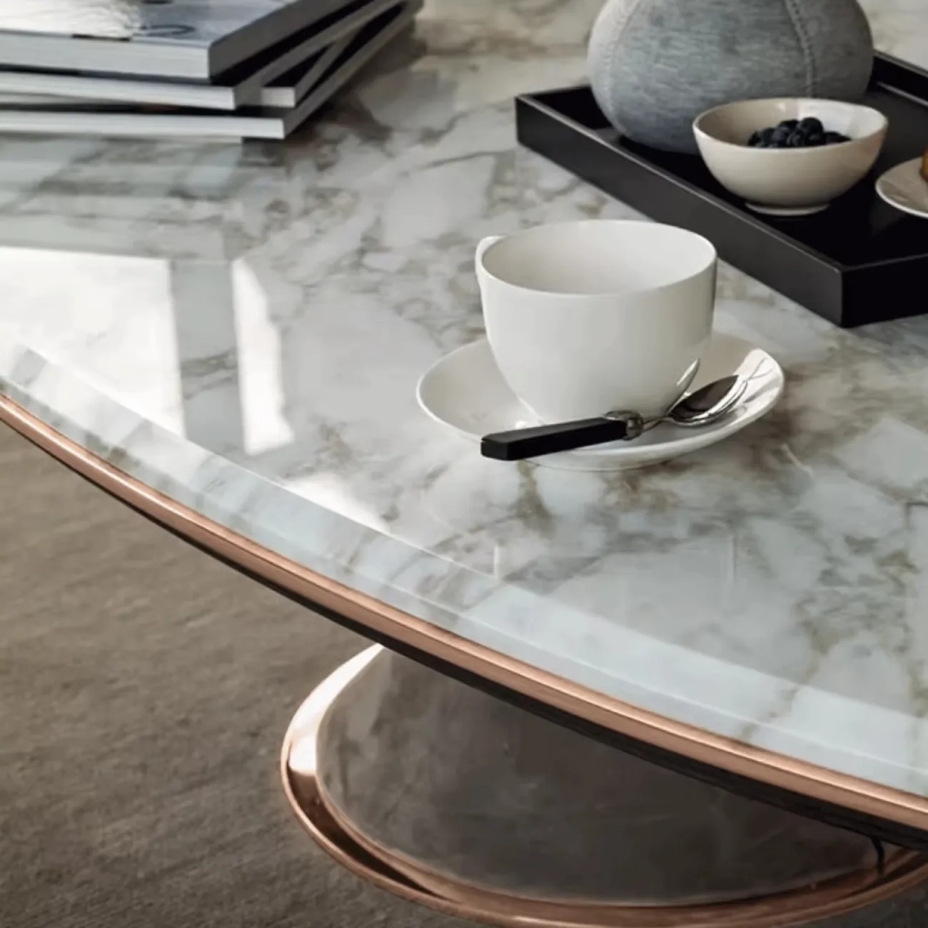 Дизайнерский Мраморный Журнальный Столик Yanshe от LaLume