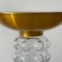 Дизайнерский Прозрачный Стеклянный Приставной Столик с лампочкой Yanshe от LaLume