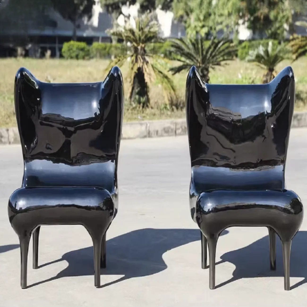 Дизайнерский Стул из Нержавеющей стали Muscle Yanshe от LaLume