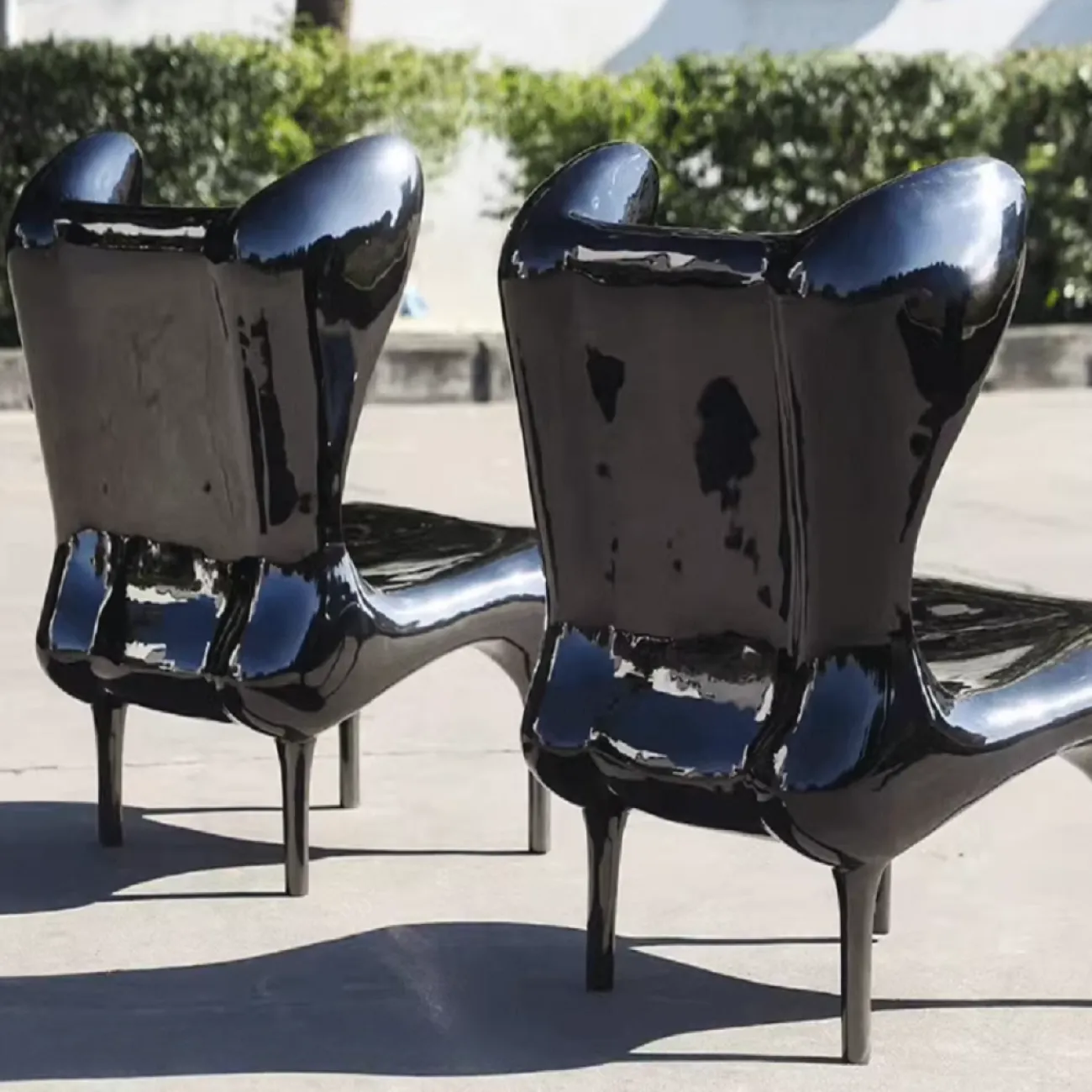 Дизайнерский Стул из Нержавеющей стали Muscle Yanshe от LaLume