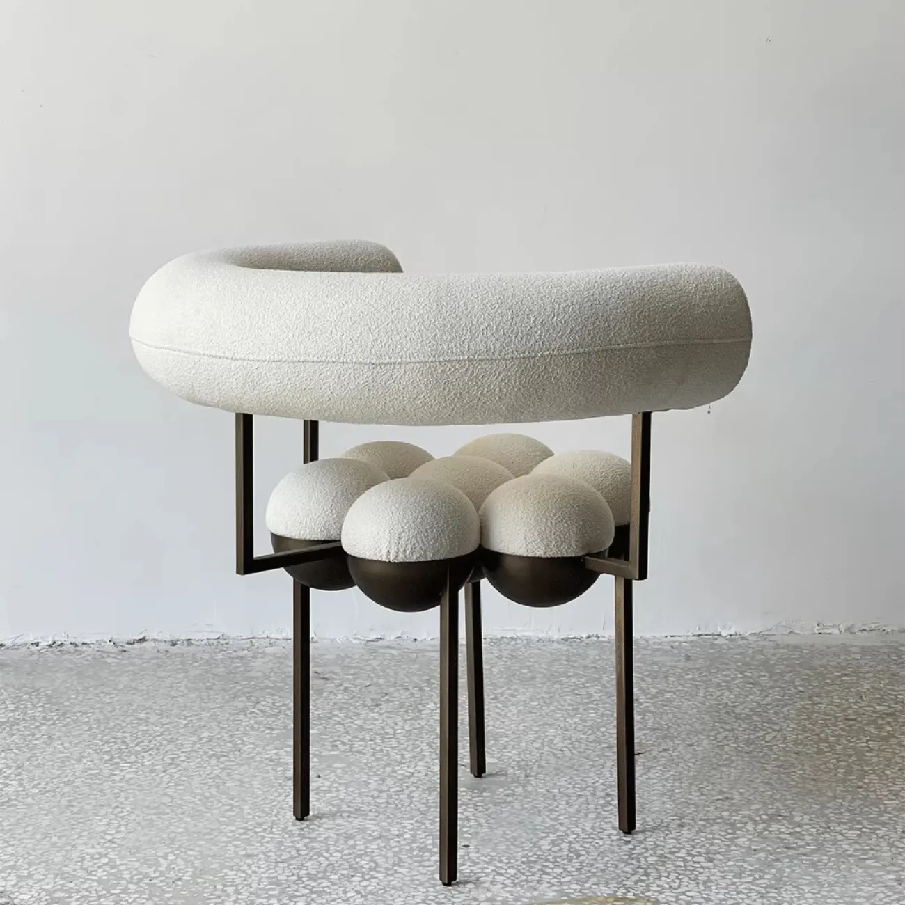 Дизайнерский Современный Обеденный Изогнутый Стул Yanshe от LaLume 