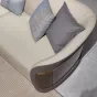 Комфортабельный диван MIVICA из натуральной кожи и красного дерева DV38270-32