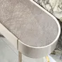 Элегантный туалетный столик с зеркалом MIVICA из красного дерева TS38285-32