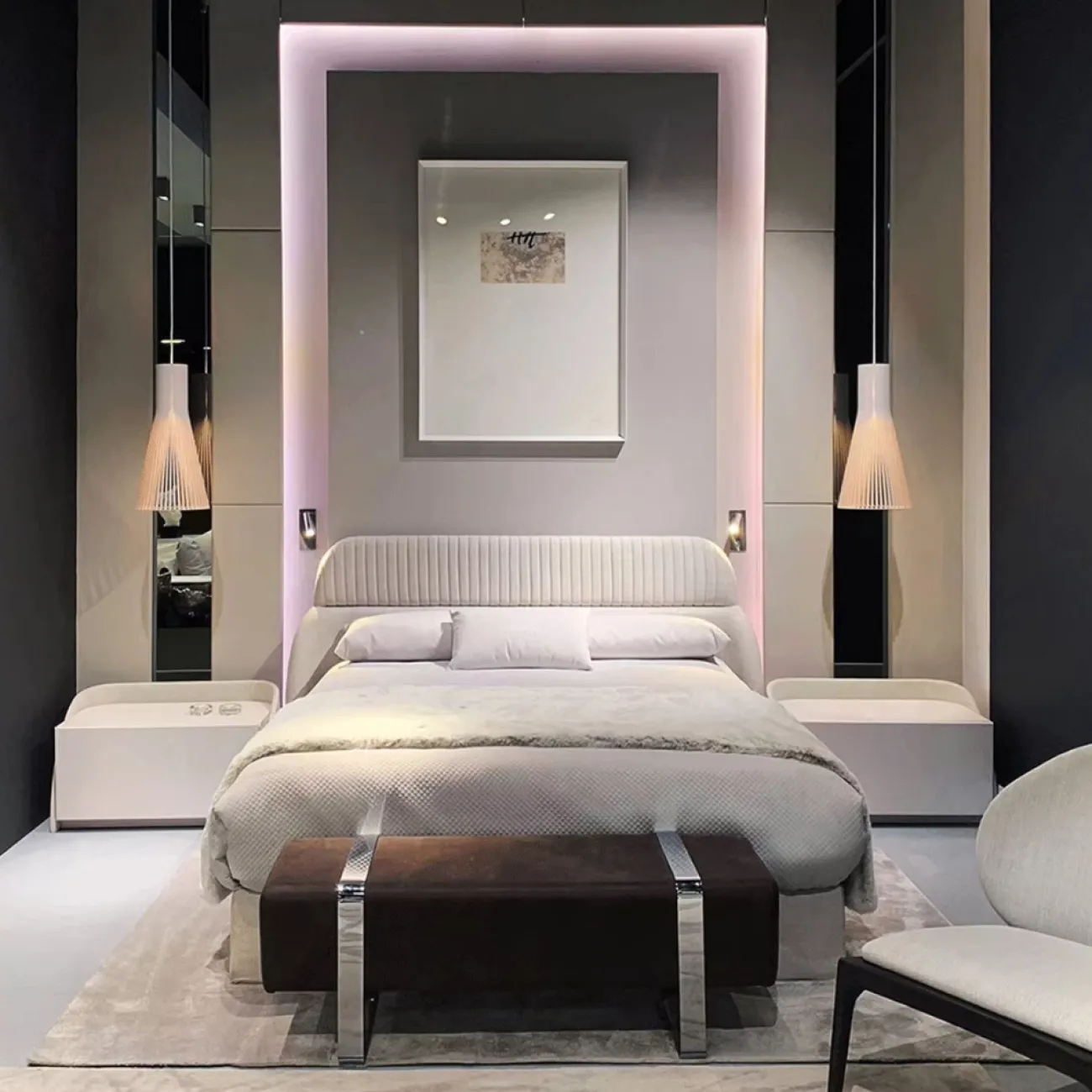 Креативный Кожаный Прикроватный Столик Yanshe от LaLume