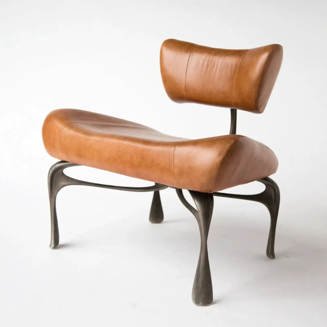 Дизайнерский Латунный Стул для отдыха Yanshe от LaLume Дизайнерский Латунный Стул для отдыха Yanshe от LaLume