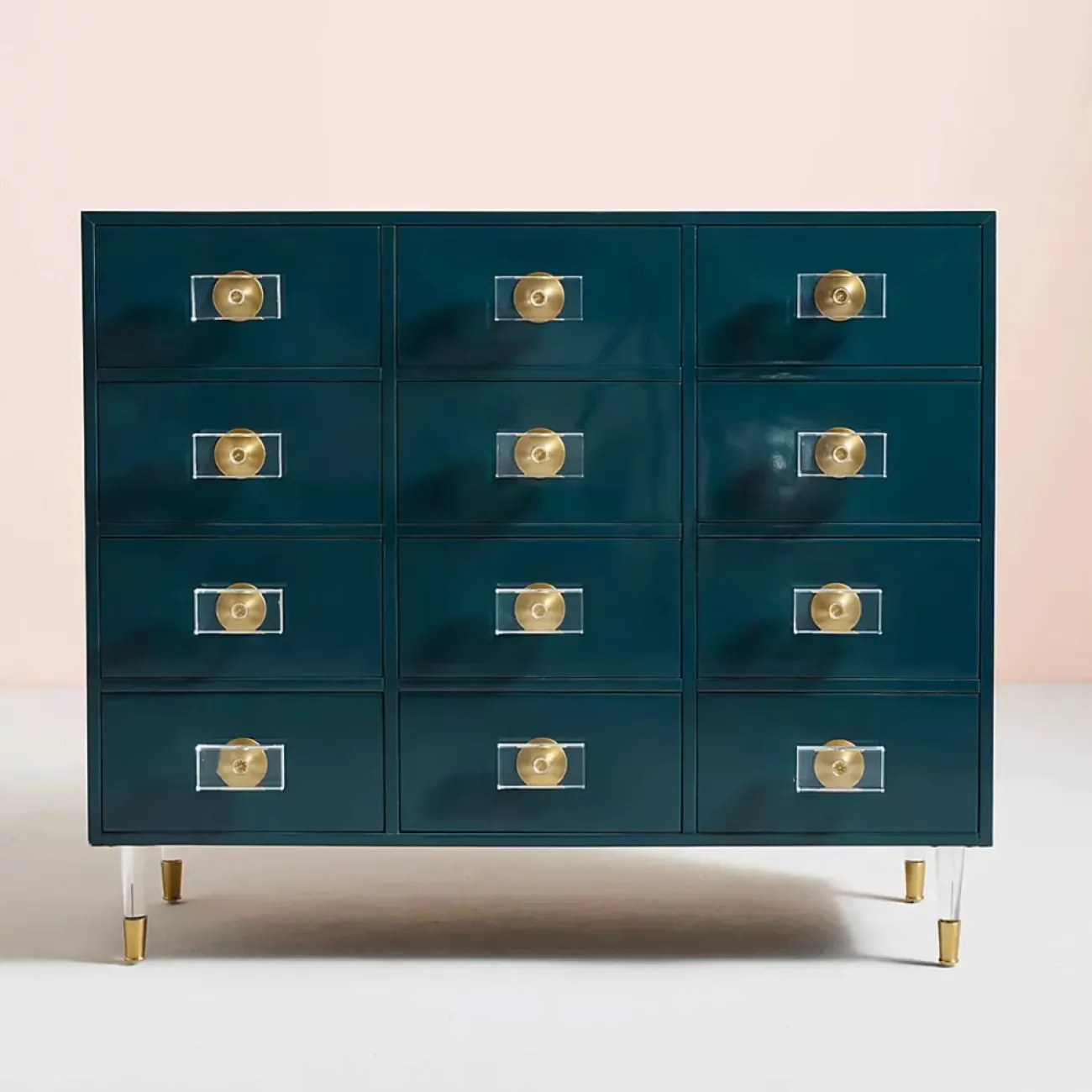 Дизайнерский Шкаф с изображением Солнца и Луны Yanshe от LaLume