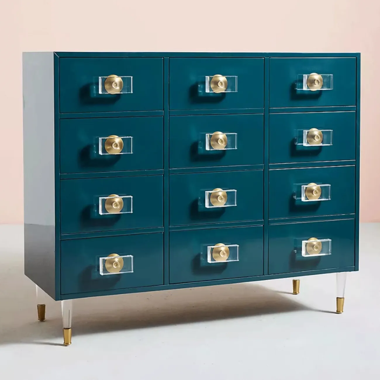 Дизайнерский Шкаф с изображением Солнца и Луны Yanshe от LaLume