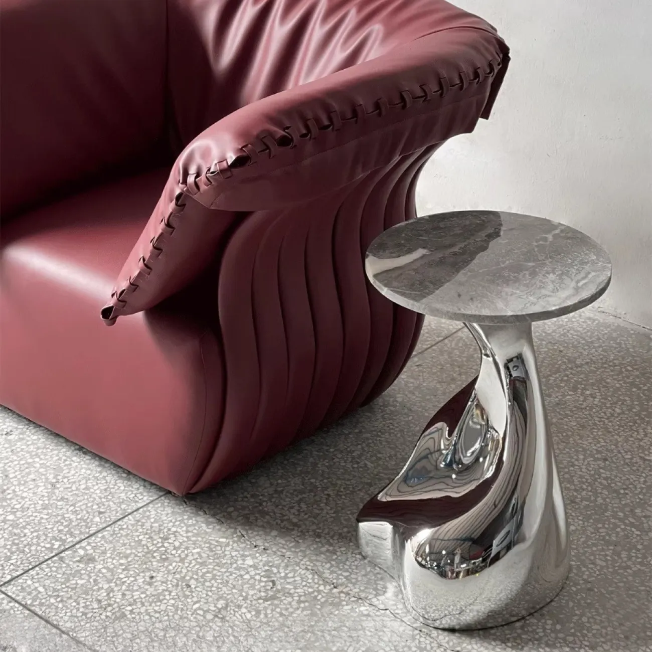 Дизайнерский Приставной Столик Дельфин Yanshe от LaLume