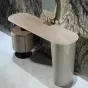 Элегантный туалетный столик с зеркалом MIVICA из красного дерева TS38293-32