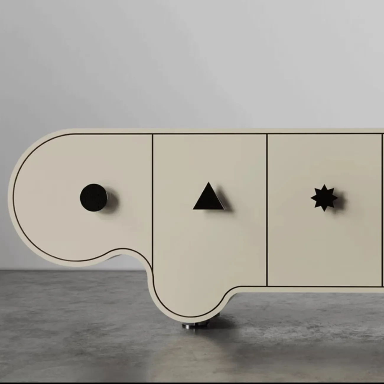 Дизайнерский Приставной шкаф Yanshe от LaLume