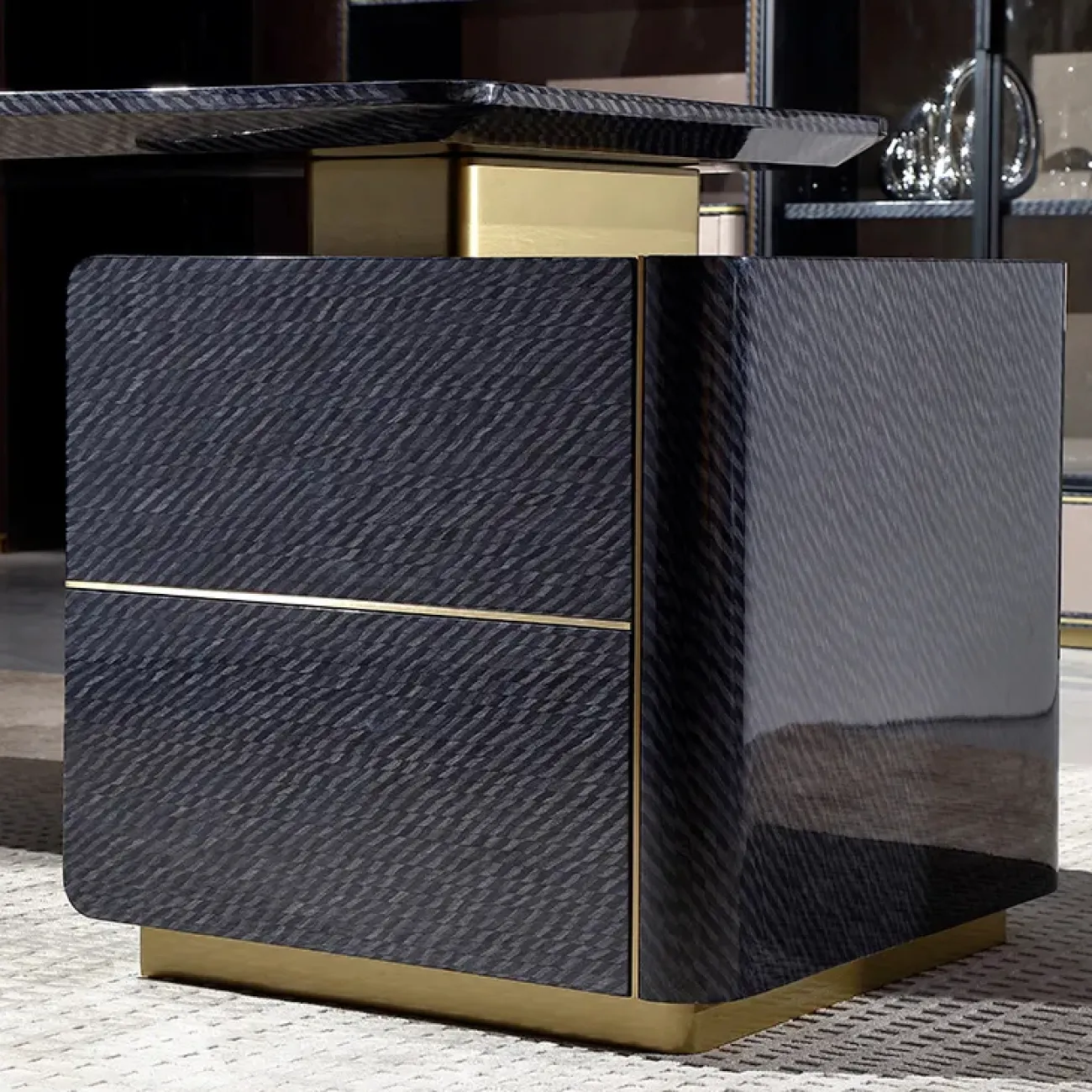 Стильный письменный стол MIVICA из красного дерева PT38299-32