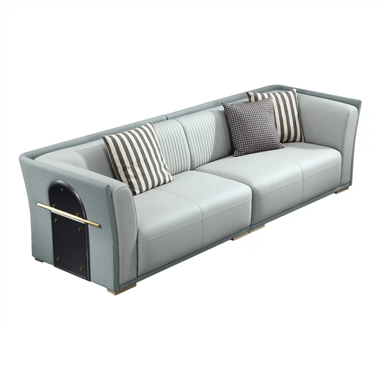 Комфортабельный диван MIVICA из натуральной кожи DV38304-32