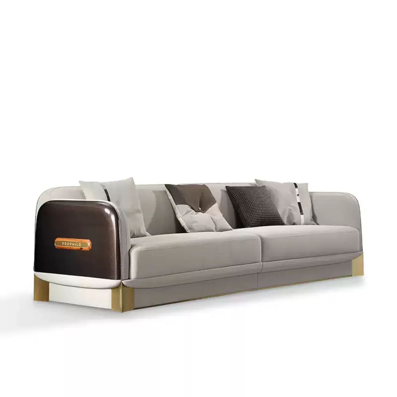 Стильный кожаный диван MIVICA DV38306-32