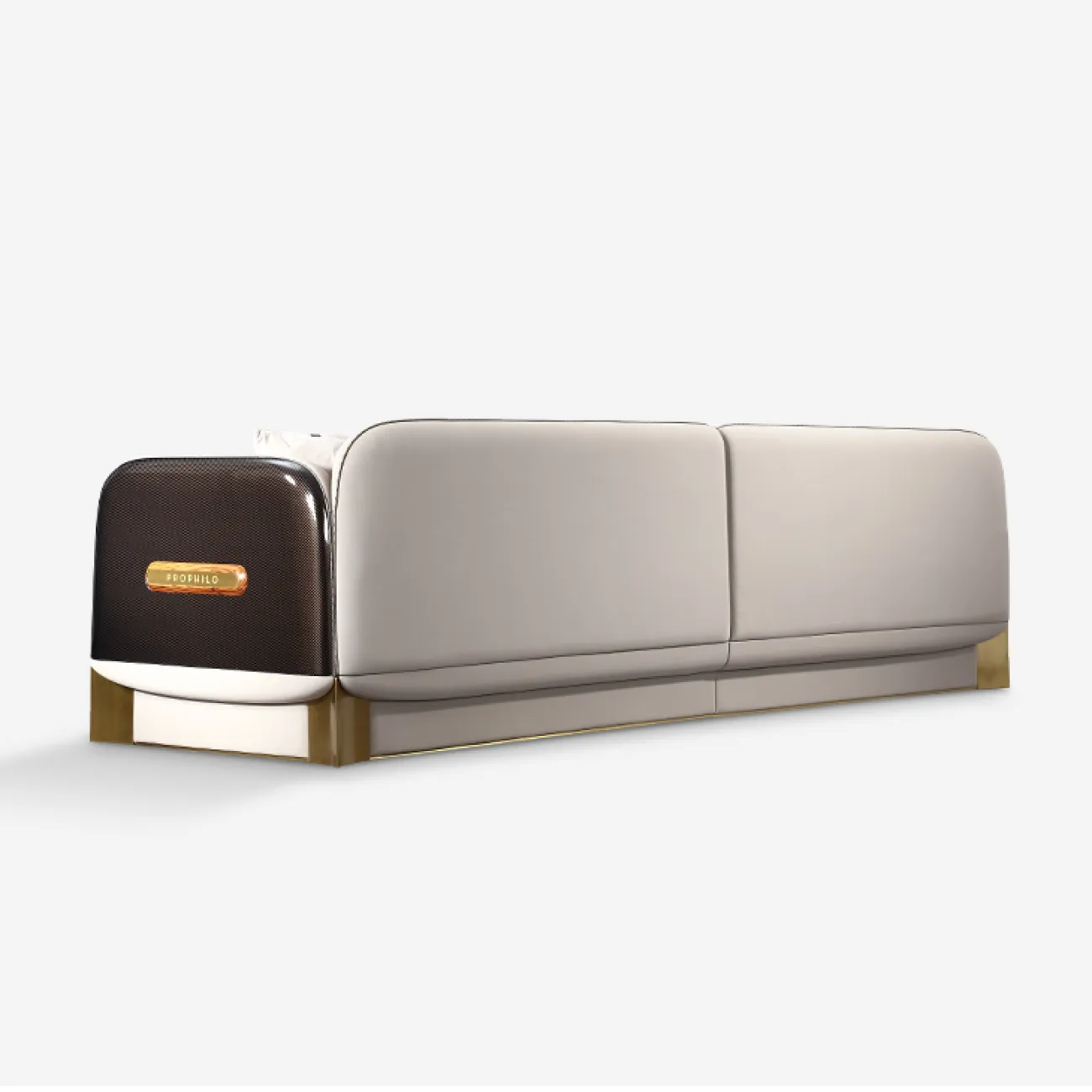 Стильный кожаный диван MIVICA DV38306-32