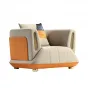 Стильное кожаное кресло MIVICA эргономичной формы KR38309-32
