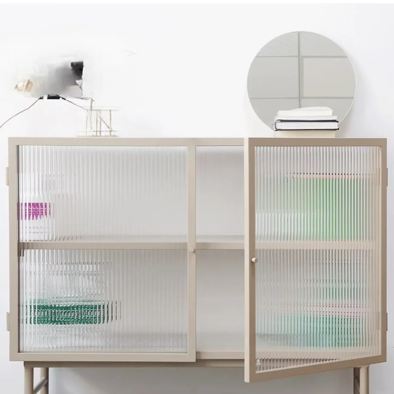 Креативный Прозрачный Стеклянный Сервант Yanshe от LaLume Креативный Прозрачный Стеклянный Сервант Yanshe от LaLume