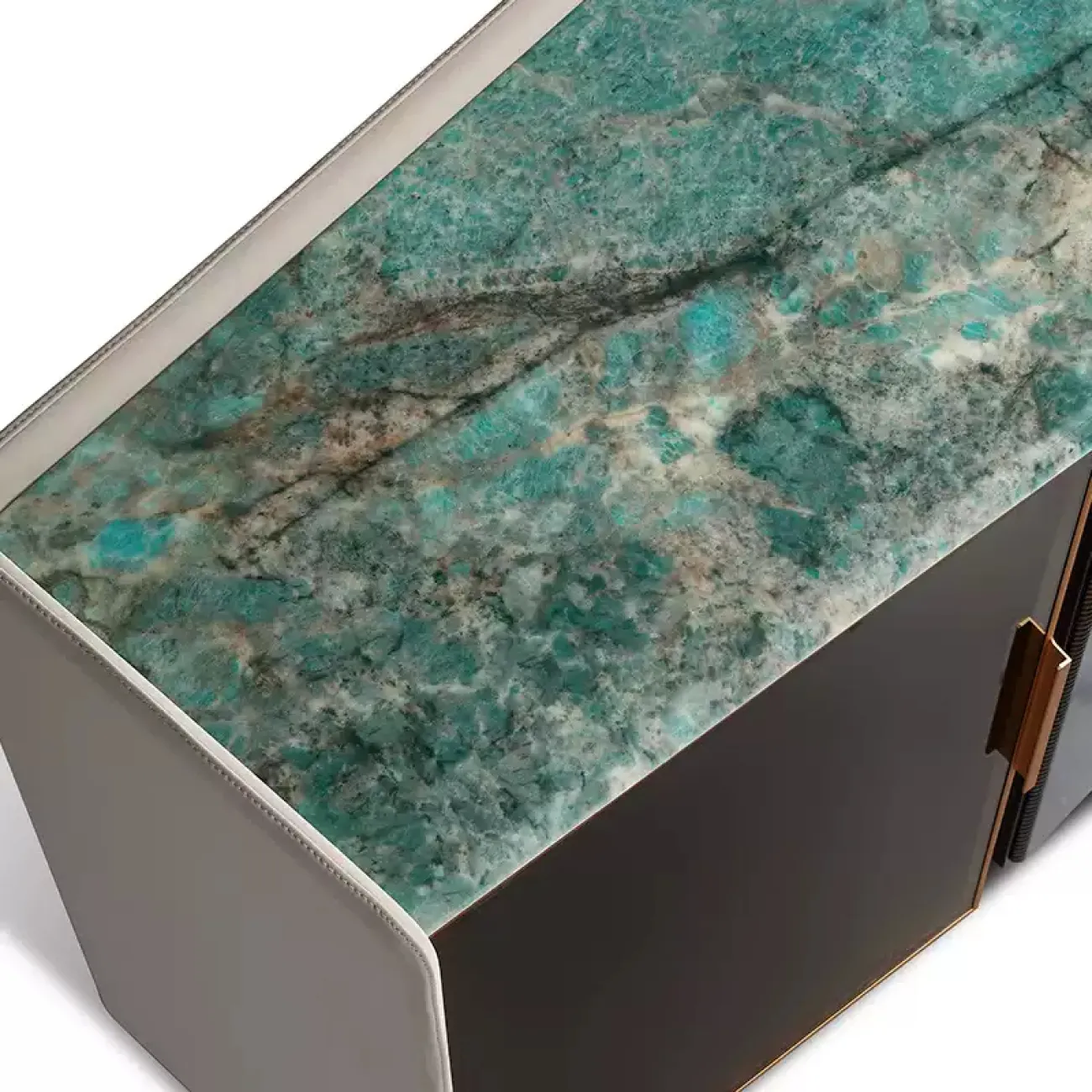 Стильный буфет MIVICA со столешницей из мрамора BF38322-32