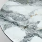 Низкий журнальный столик MIVICA из мрамора, дерева JS38330-32