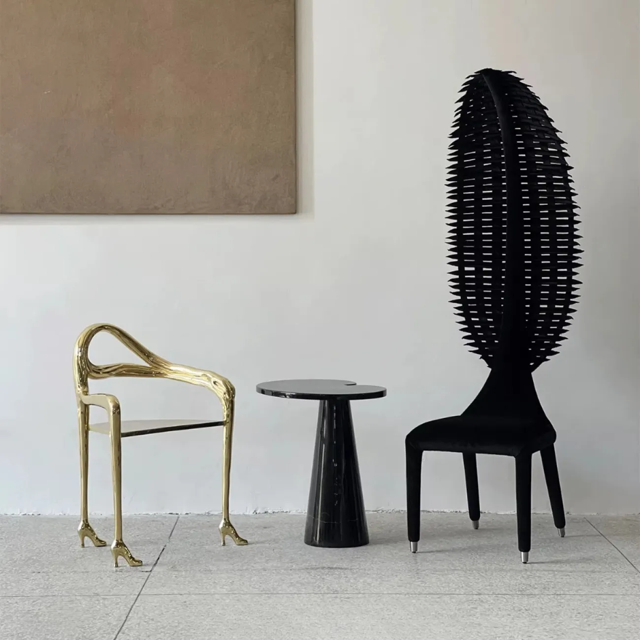 Дизайнерский Обеденный Стул Перо Yanshe от LaLume