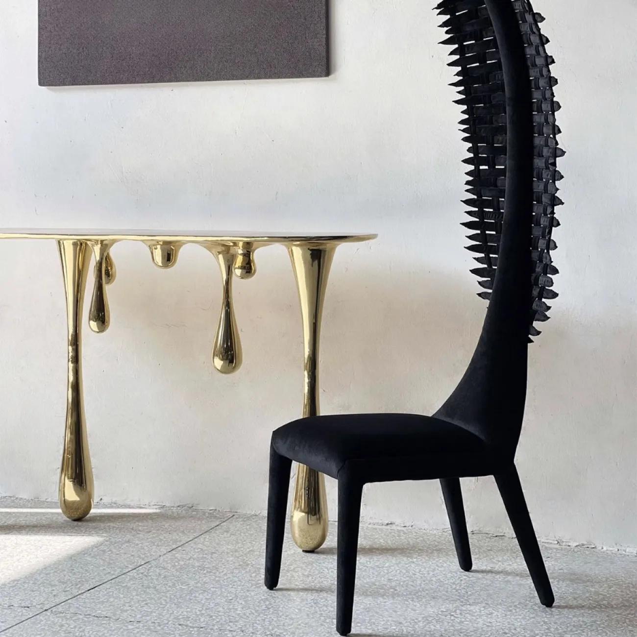 Дизайнерский Обеденный Стул Перо Yanshe от LaLume