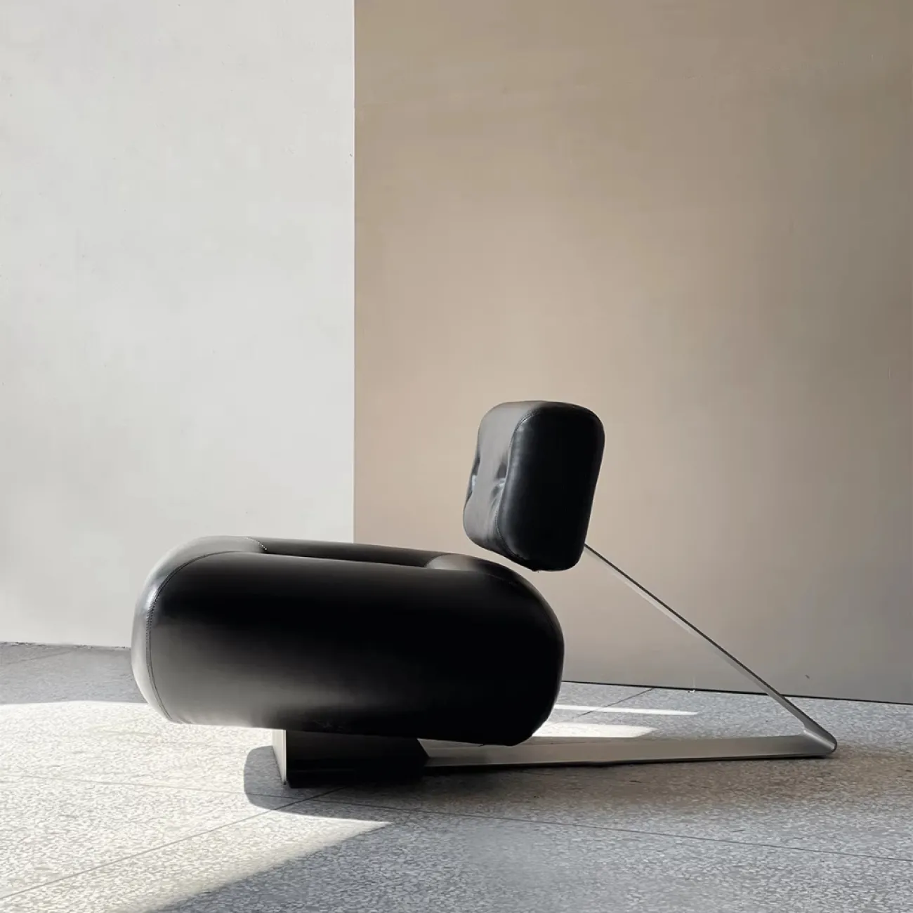 Дизайнерский Одиночный Кожаный Арт Диван Yanshe от LaLume