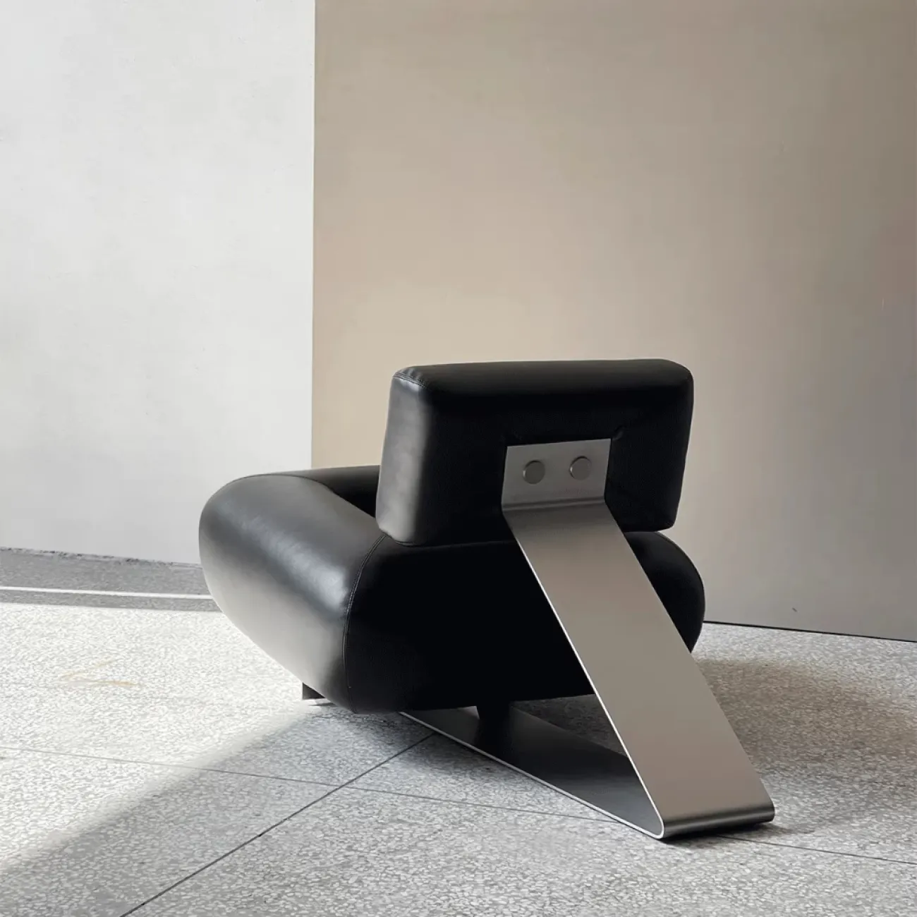 Дизайнерский Одиночный Кожаный Арт Диван Yanshe от LaLume