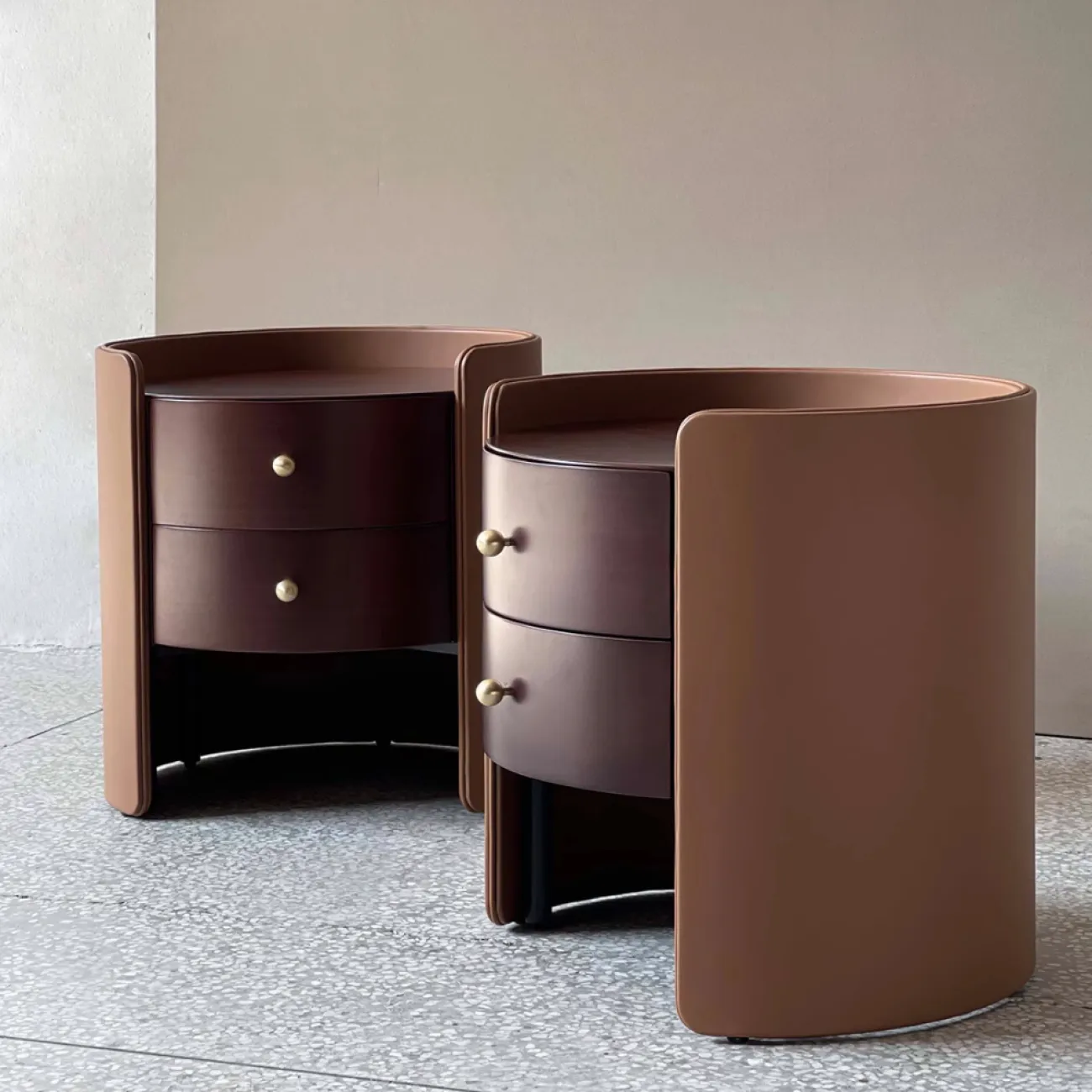 Дизайнерский Прикроватный Столик Цилиндр Yanshe Коллекции LaLume