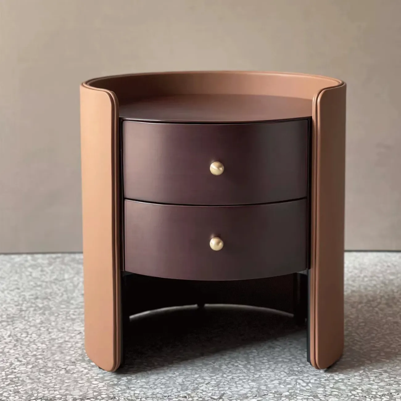 Дизайнерский Прикроватный Столик Цилиндр Yanshe Коллекции LaLume