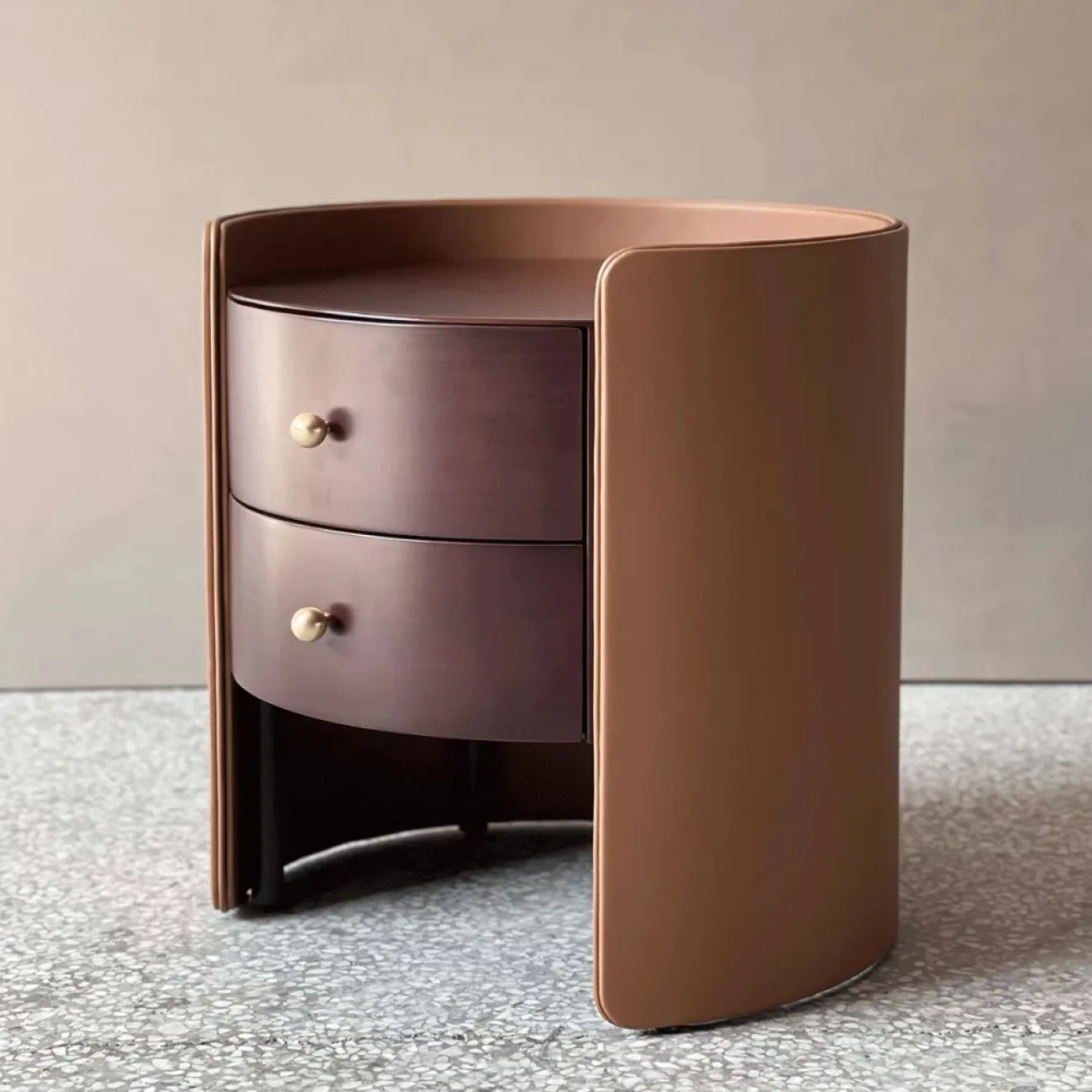 Дизайнерский Прикроватный Столик Цилиндр Yanshe Коллекции LaLume