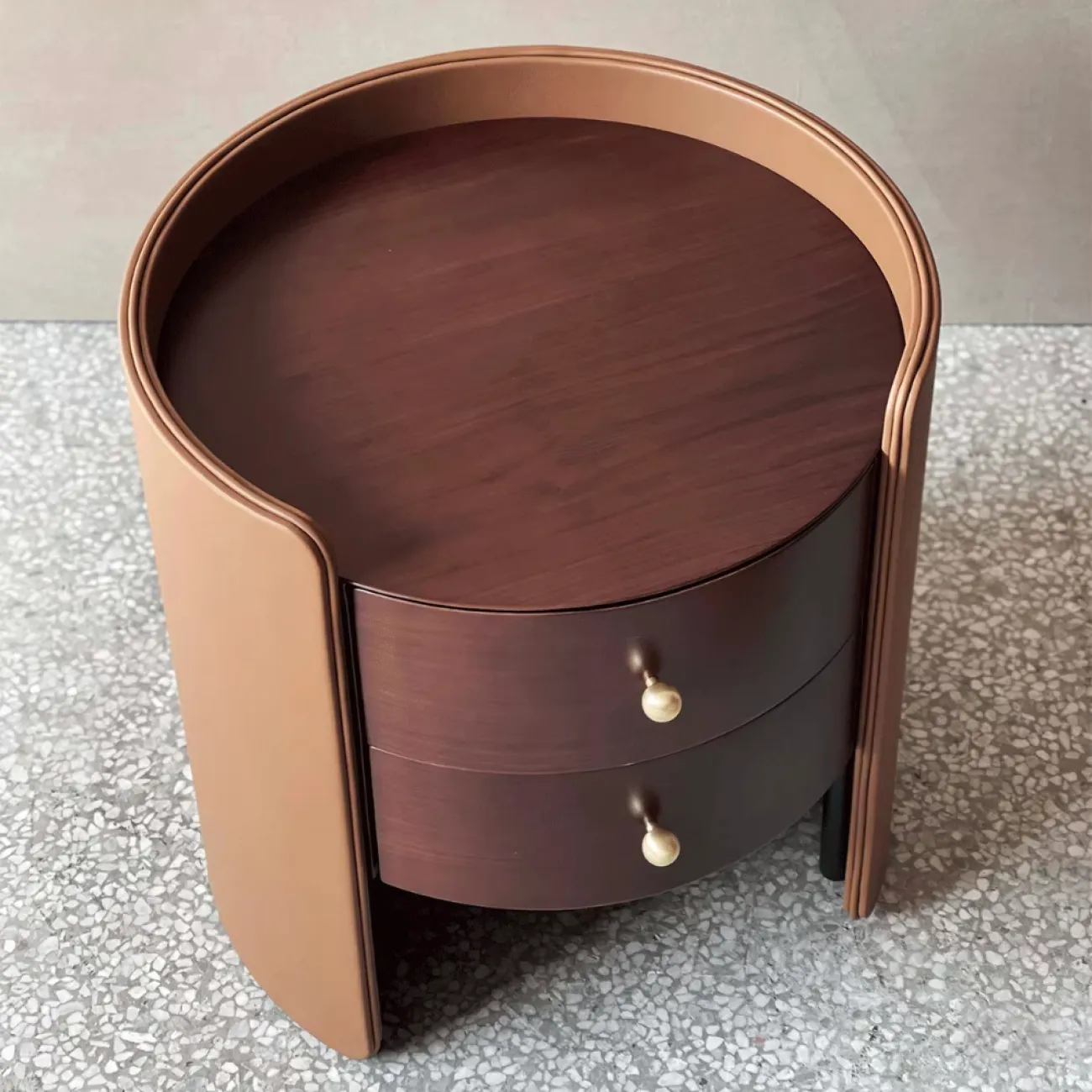 Дизайнерский Прикроватный Столик Цилиндр Yanshe Коллекции LaLume