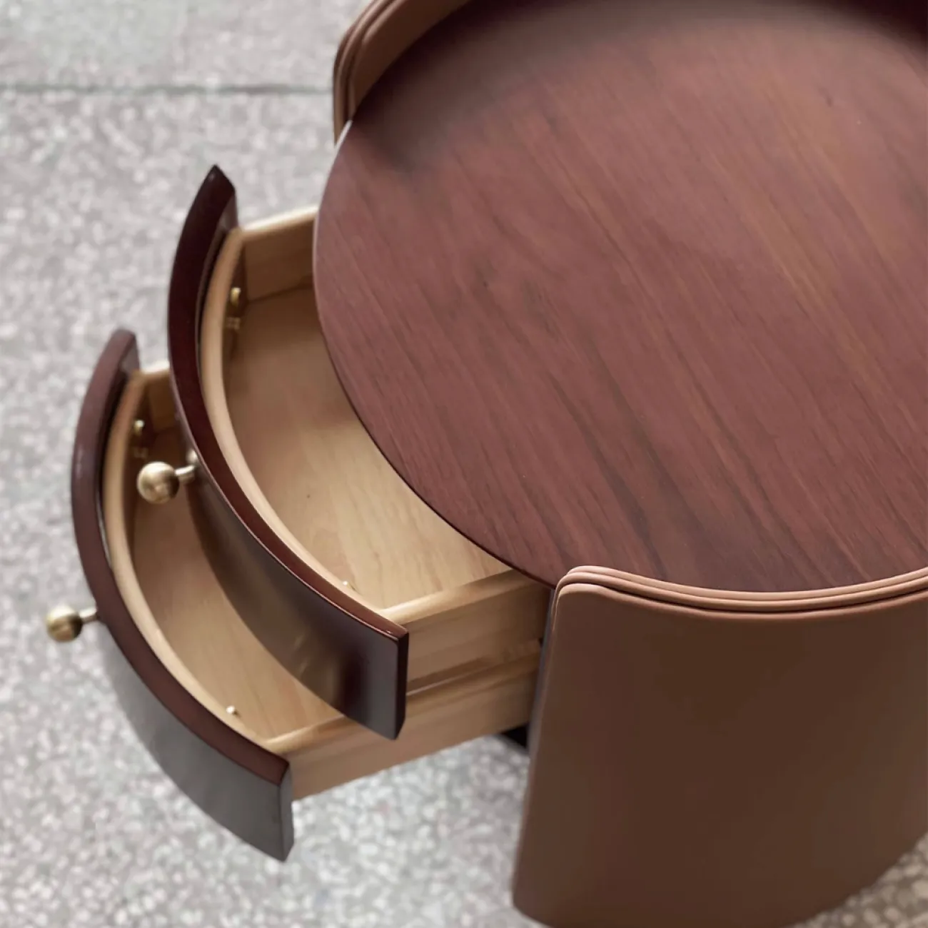 Дизайнерский Прикроватный Столик Цилиндр Yanshe Коллекции LaLume