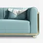 Комфортабельный кожаный диван MIVICA эргономичной формы DV38334-32