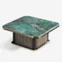 Элегантный журнальный столик MIVICA из мрамора и дерева JS38335-32