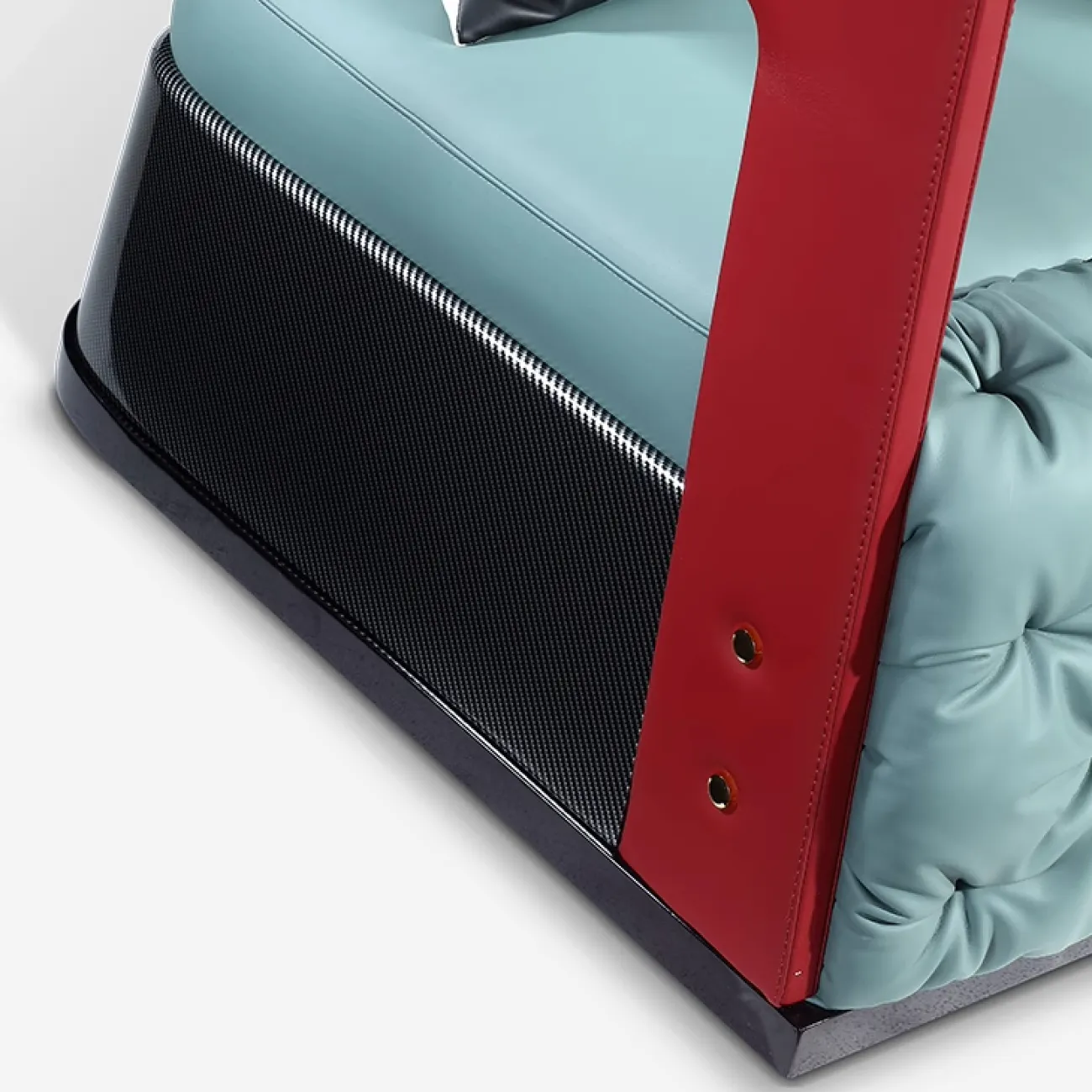 Дизайнерское кресло MIVICA  из натуральной кожи KR38337-32