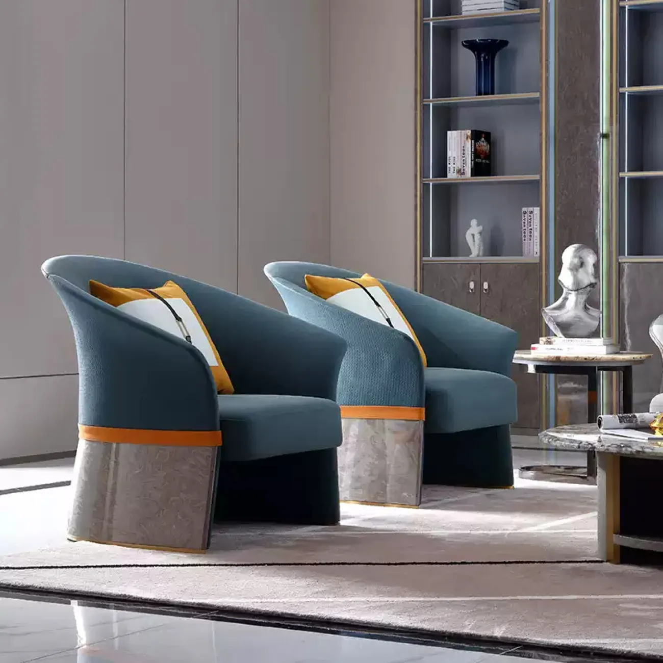 Дизайнерское кресло MIVICA из натуральной кожи KR38338-32 Дизайнерское кресло MIVICA из натуральной кожи KR38338-32