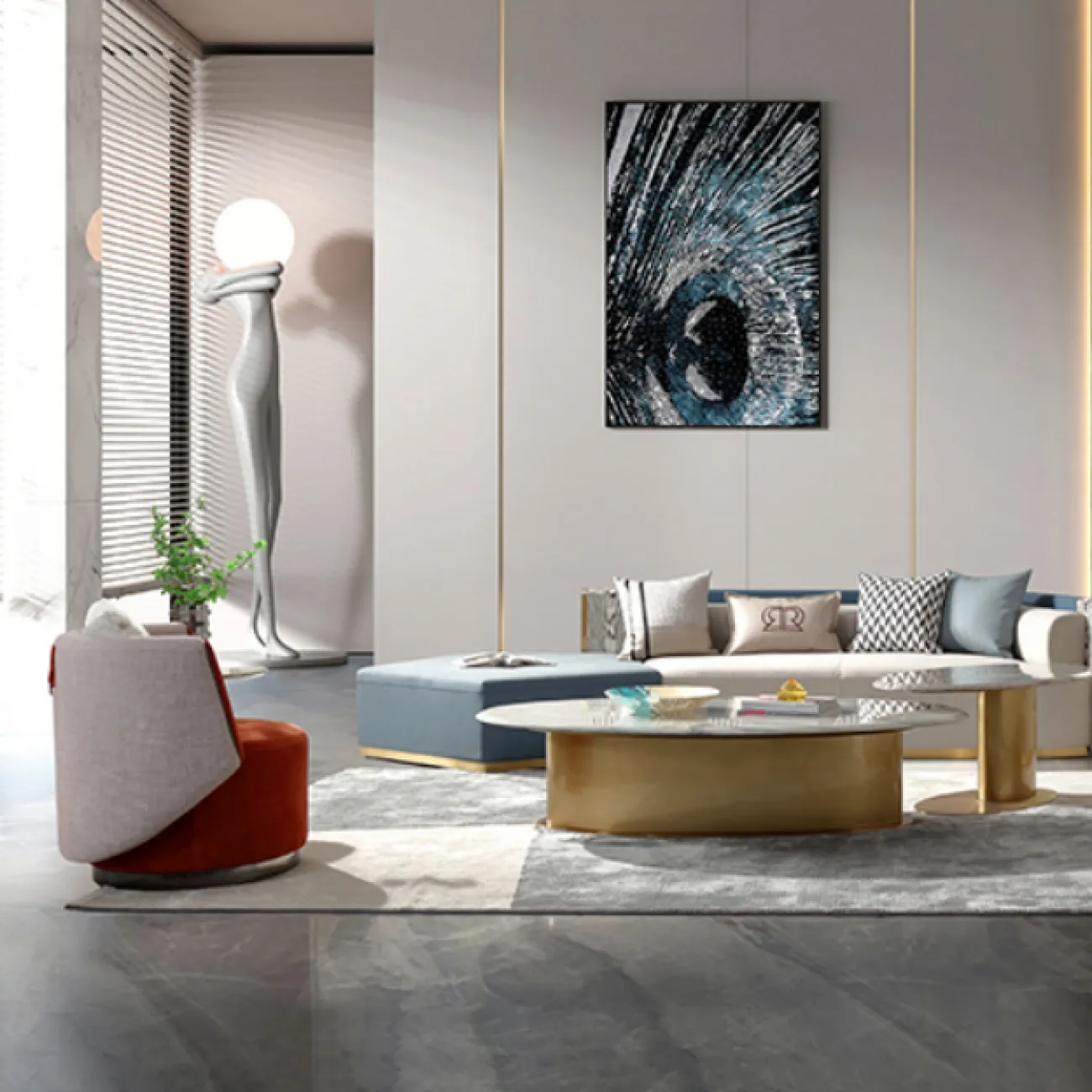Уютное кресло MIVICA  из натуральной кожи KR38343-32
