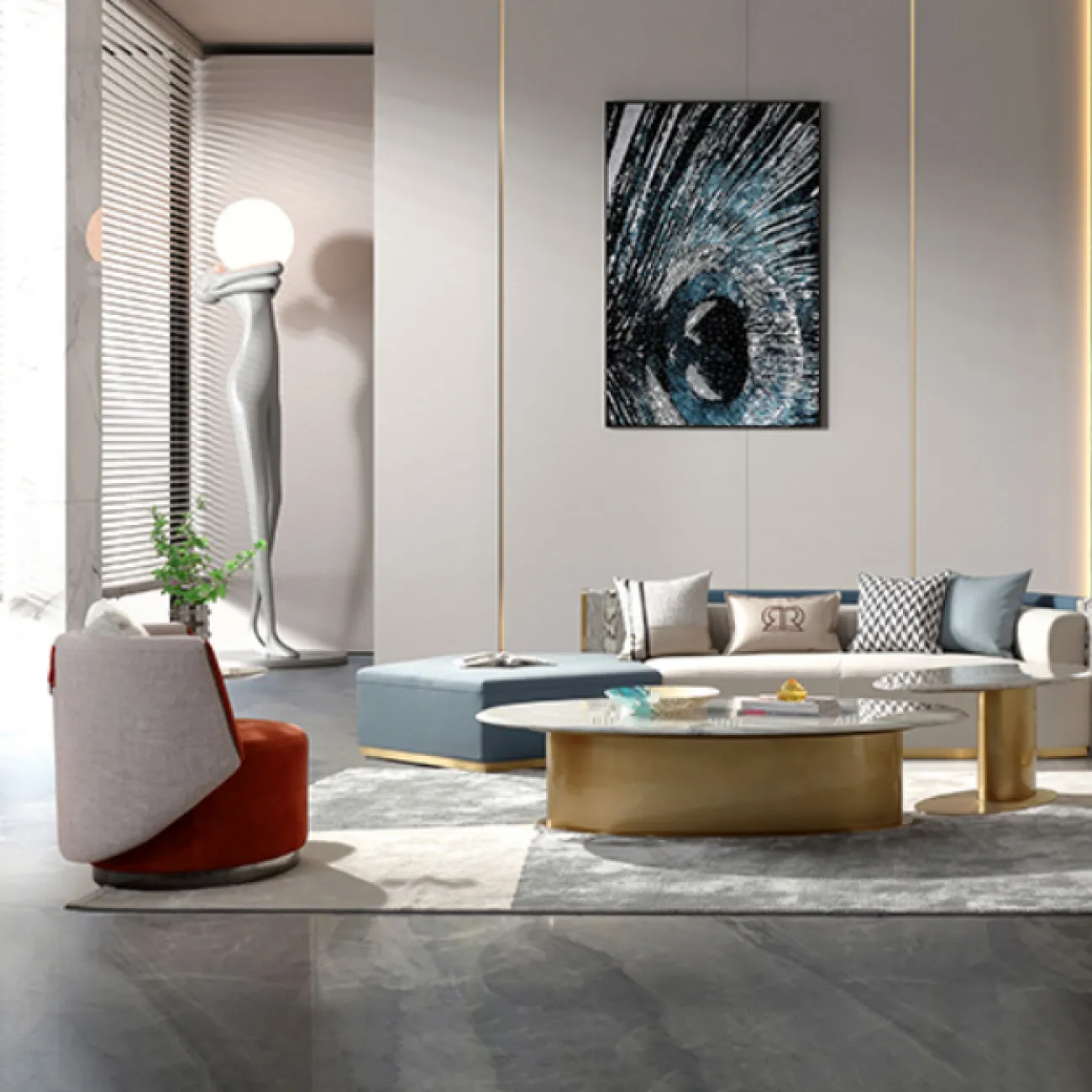 Уютное кресло MIVICA  из натуральной кожи KR38343-32