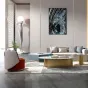 Уютное кресло MIVICA  из натуральной кожи KR38343-32