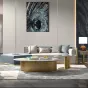 Роскошный угловой диван MIVICA из натуральной кожи UD38345-32