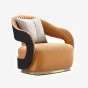 Дизайнерское кресло MIVICA  из натуральной воловьей кожи KR38349-32