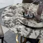 Роскошный круглый обеденный стол MIVICA из натурального мрамора OS38354-32
