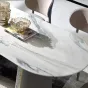 Роскошный обеденный стол MIVICA из натурального мрамора OS38356-32
