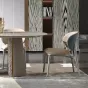 Комфортабельный обеденный стул MIVICA из дерева и кожи ST38357-32