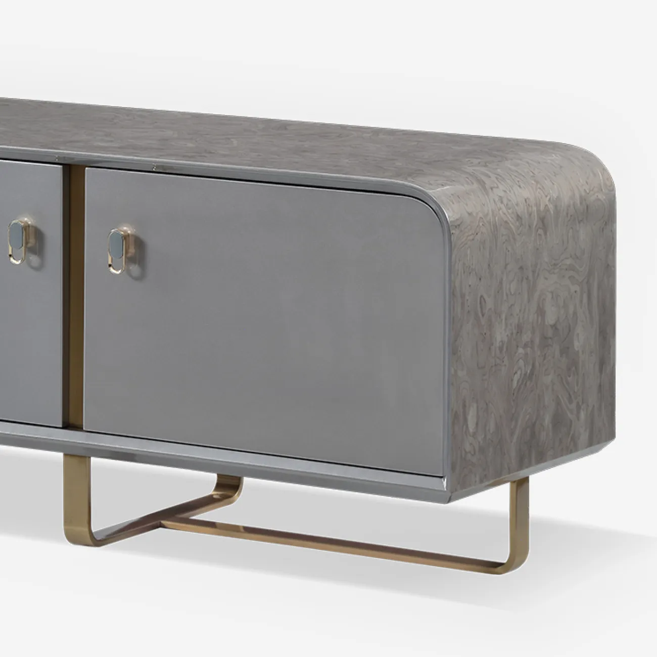 Стильная тумба под телевизор MIVICA из бука TB38358-32