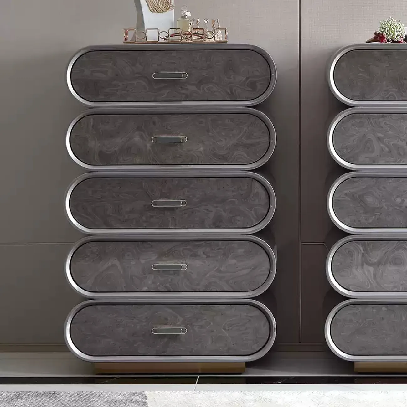 Оригинальный дизайнерский комод MIVICA из бука KD38359-32