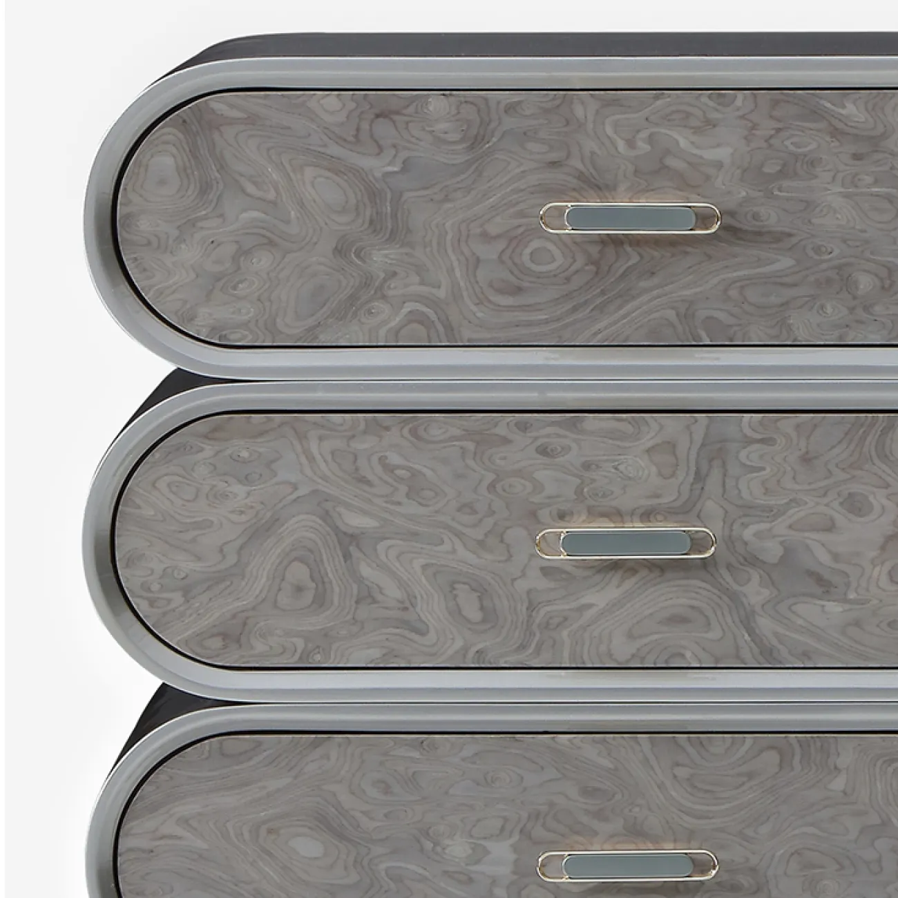 Оригинальный дизайнерский комод MIVICA из бука KD38359-32