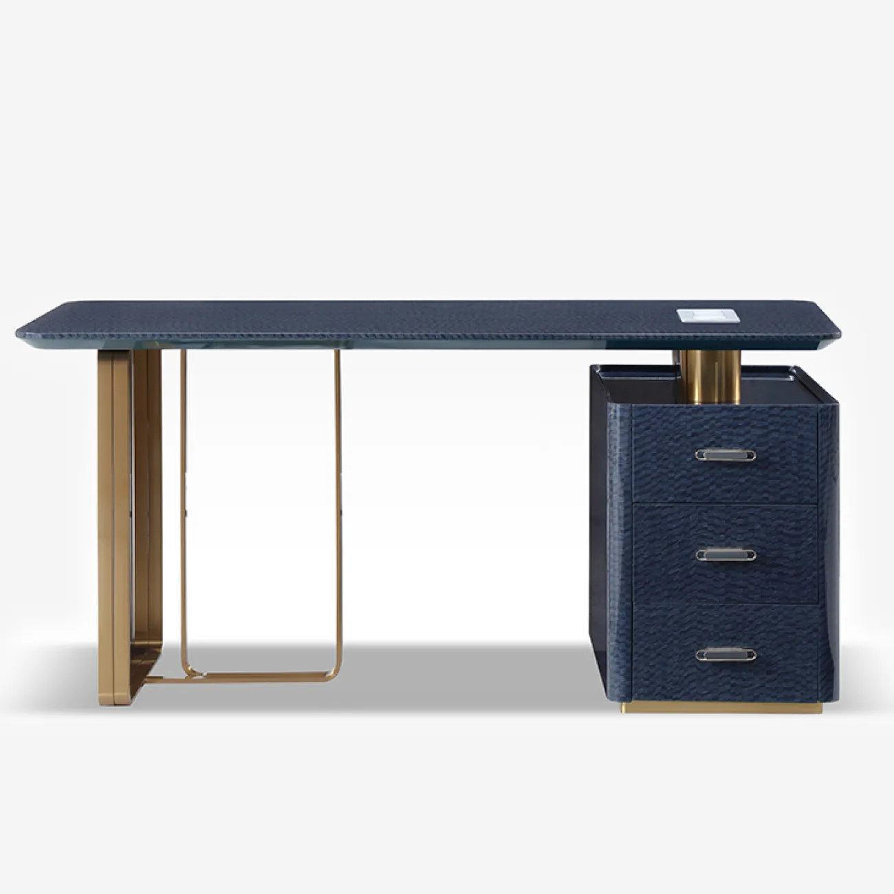 Роскошный письменный стол Blue Agats от MIVICA из бука PT38363-32